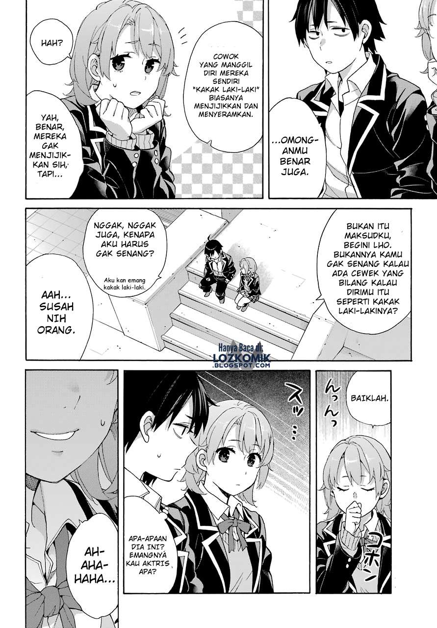 Yahari Ore no Seishun Love Comedy wa Machigatteiru.: Monologue Chapter 68 Gambar 17