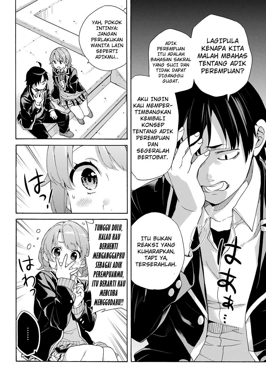 Yahari Ore no Seishun Love Comedy wa Machigatteiru.: Monologue Chapter 68 Gambar 19