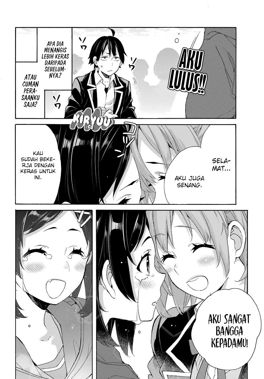 Yahari Ore no Seishun Love Comedy wa Machigatteiru.: Monologue Chapter 67 Gambar 33