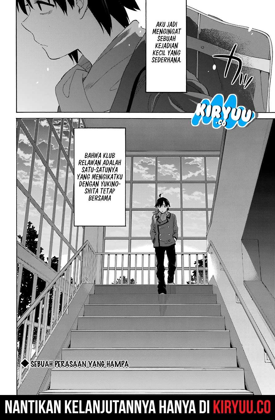 Yahari Ore no Seishun Love Comedy wa Machigatteiru.: Monologue Chapter 66 Gambar 22