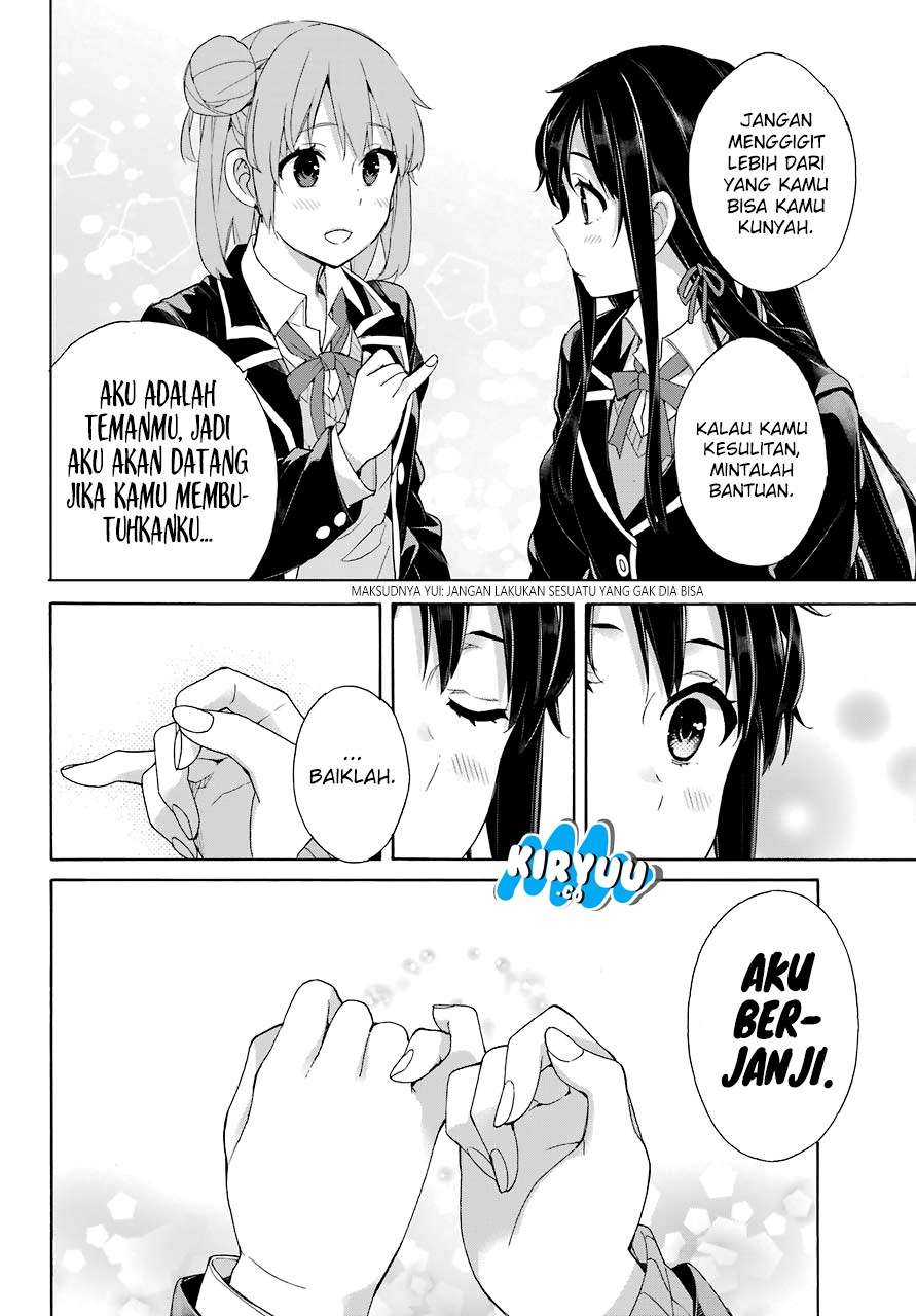 Yahari Ore no Seishun Love Comedy wa Machigatteiru.: Monologue Chapter 66 Gambar 8