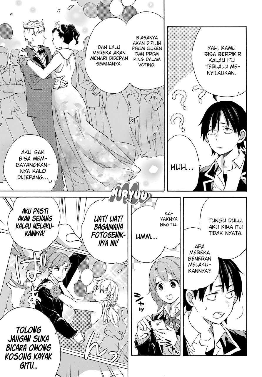 Yahari Ore no Seishun Love Comedy wa Machigatteiru.: Monologue Chapter 65 Gambar 13