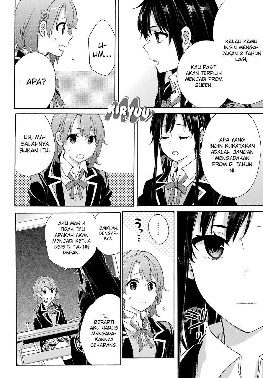 Yahari Ore no Seishun Love Comedy wa Machigatteiru.: Monologue Chapter 65 Gambar 20