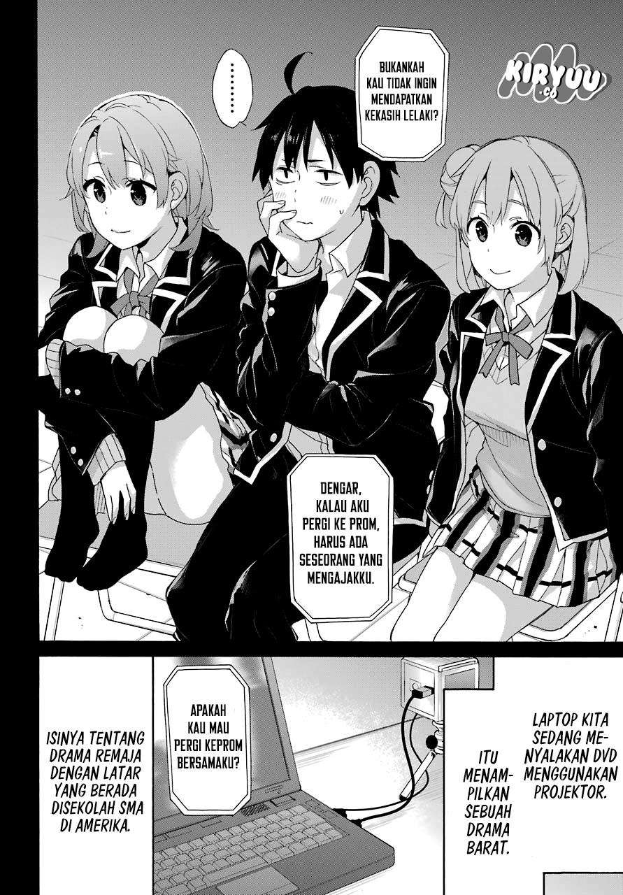 Yahari Ore no Seishun Love Comedy wa Machigatteiru.: Monologue Chapter 65 Gambar 5