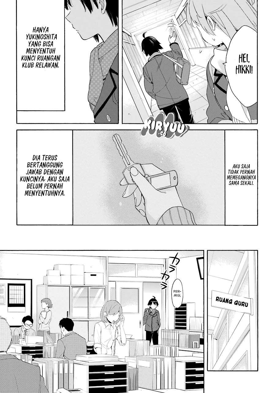 Yahari Ore no Seishun Love Comedy wa Machigatteiru.: Monologue Chapter 64 Gambar 20