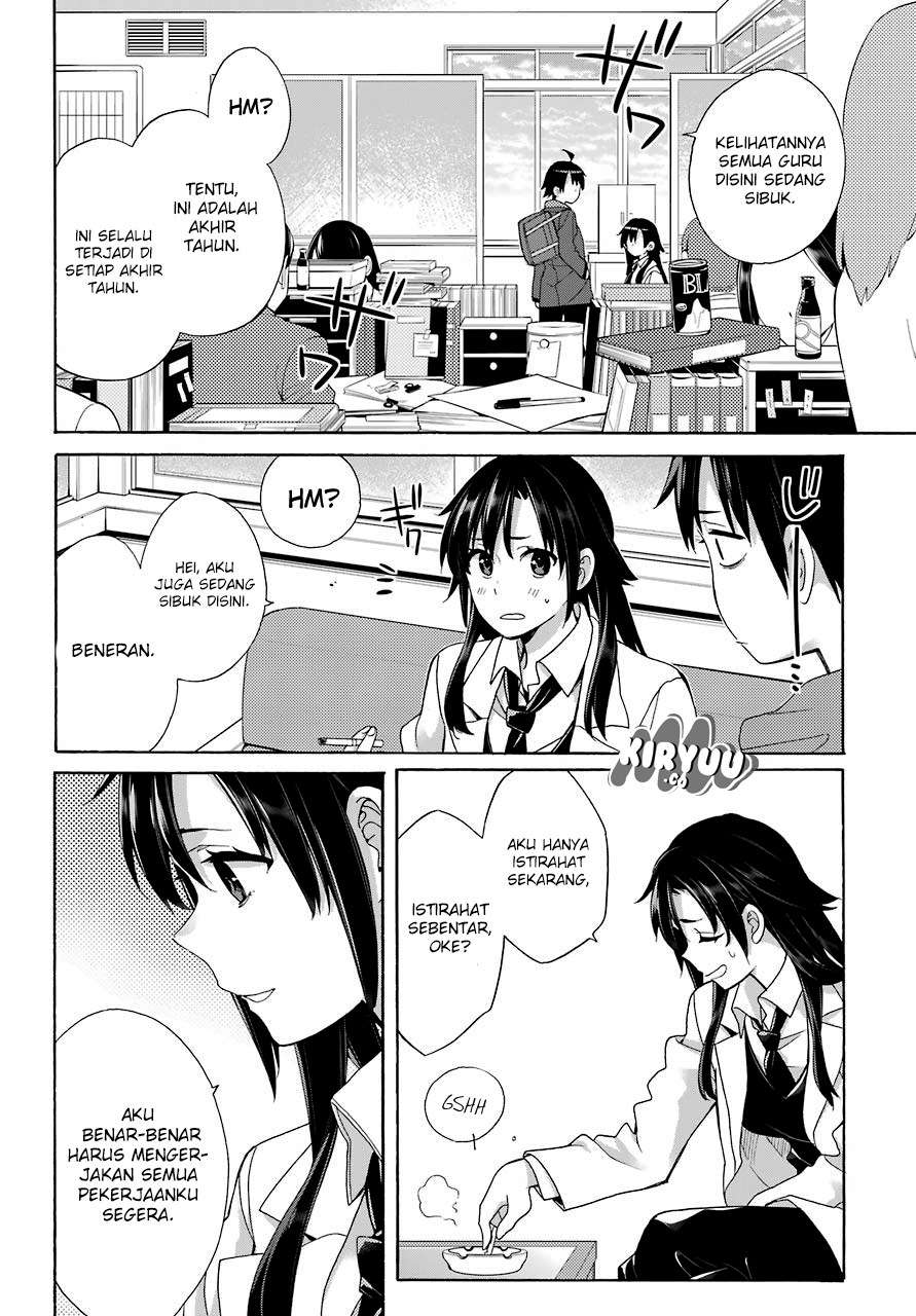 Yahari Ore no Seishun Love Comedy wa Machigatteiru.: Monologue Chapter 64 Gambar 23