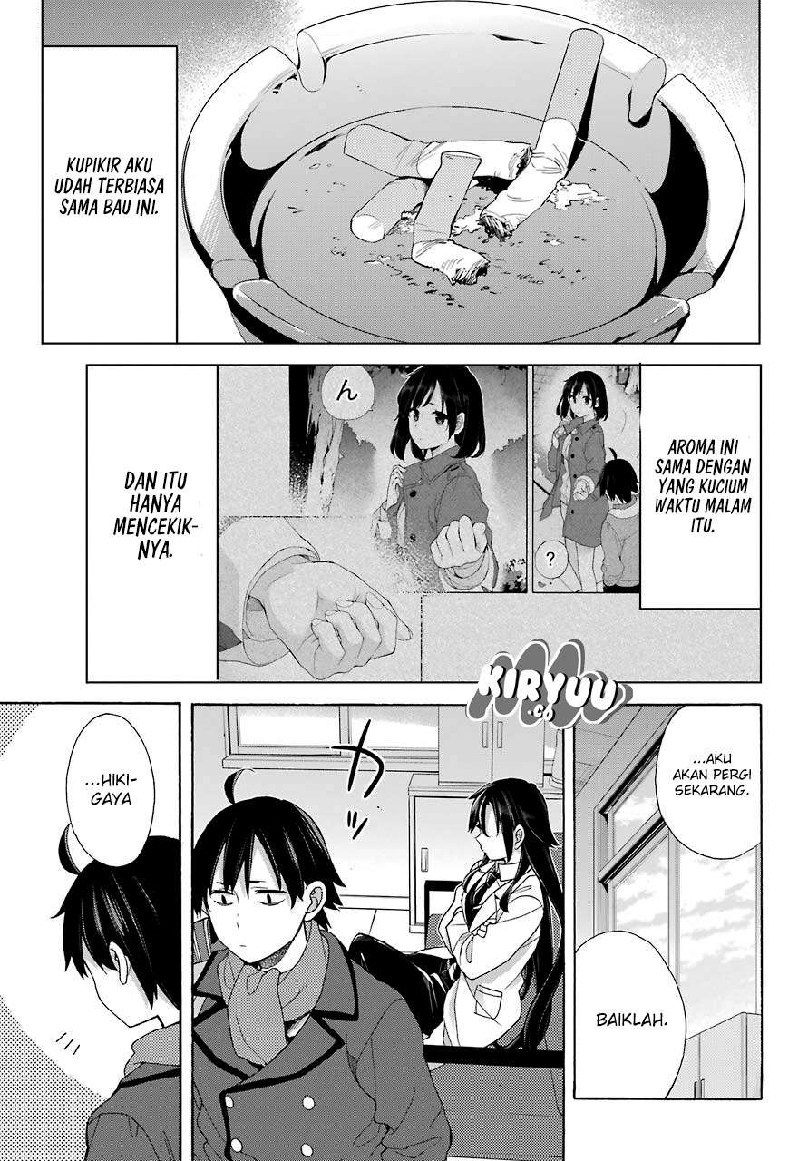 Yahari Ore no Seishun Love Comedy wa Machigatteiru.: Monologue Chapter 64 Gambar 24