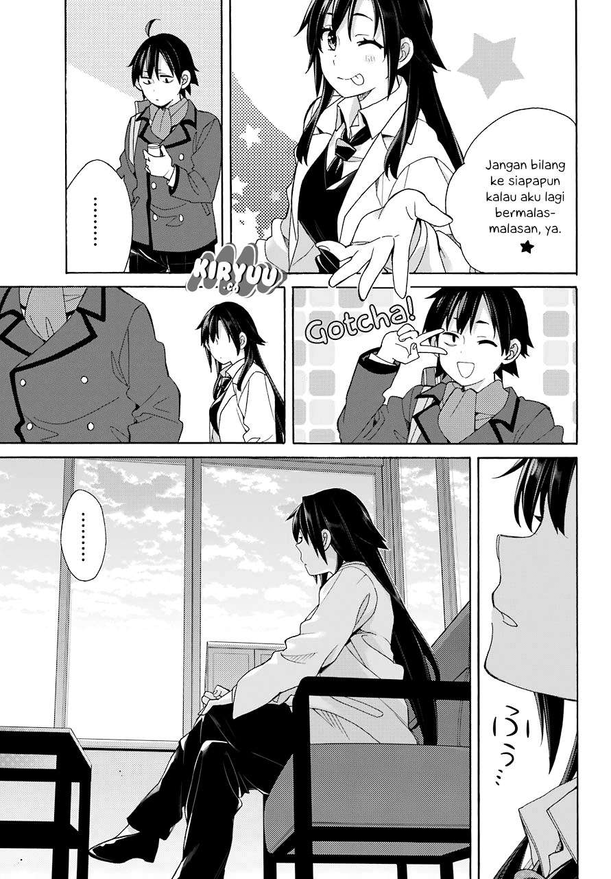 Yahari Ore no Seishun Love Comedy wa Machigatteiru.: Monologue Chapter 64 Gambar 26