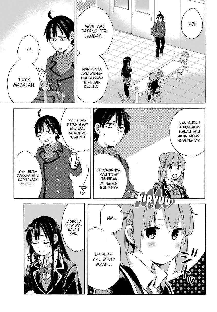 Yahari Ore no Seishun Love Comedy wa Machigatteiru.: Monologue Chapter 64 Gambar 28