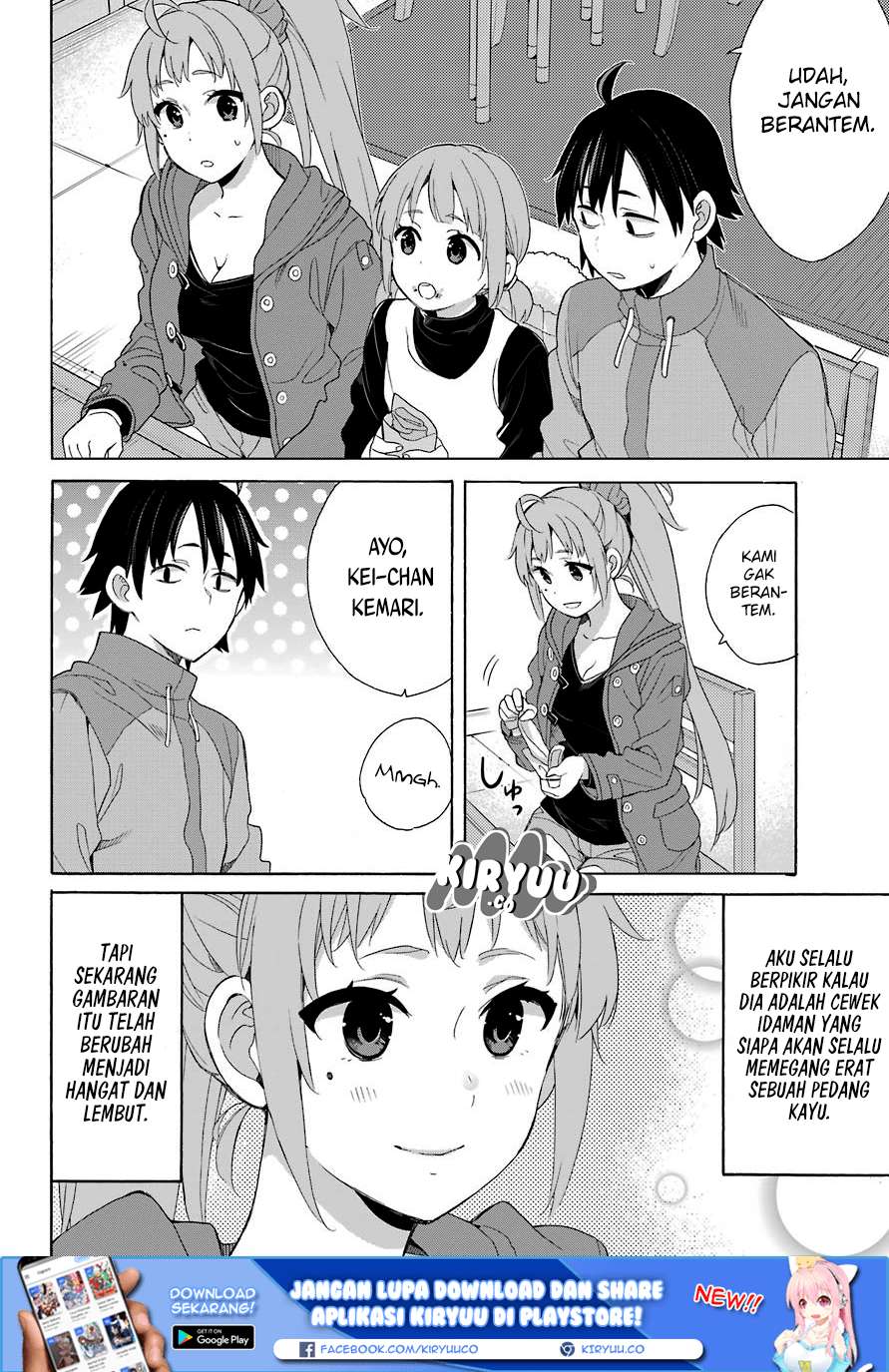 Yahari Ore no Seishun Love Comedy wa Machigatteiru.: Monologue Chapter 63 Gambar 12