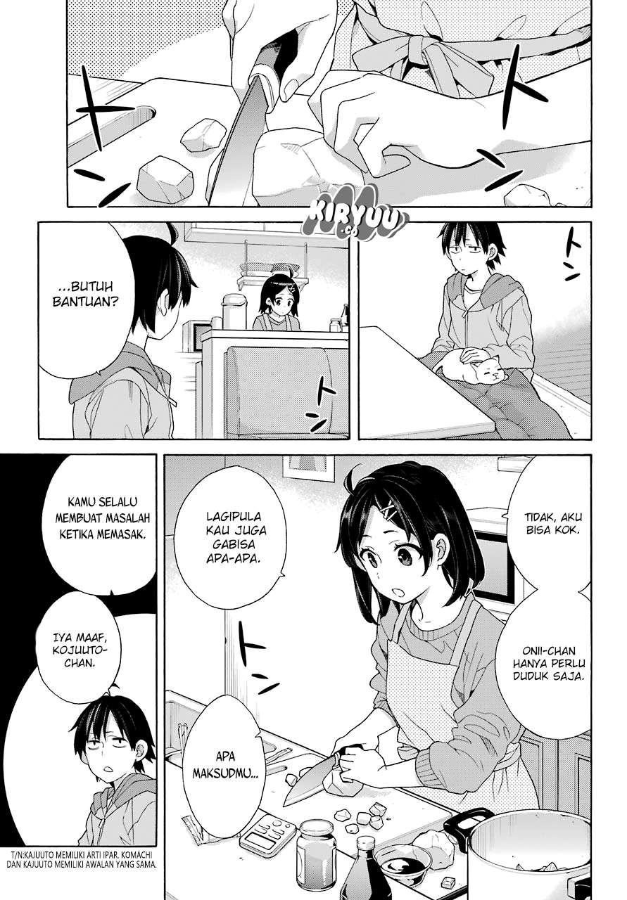 Yahari Ore no Seishun Love Comedy wa Machigatteiru.: Monologue Chapter 63 Gambar 24