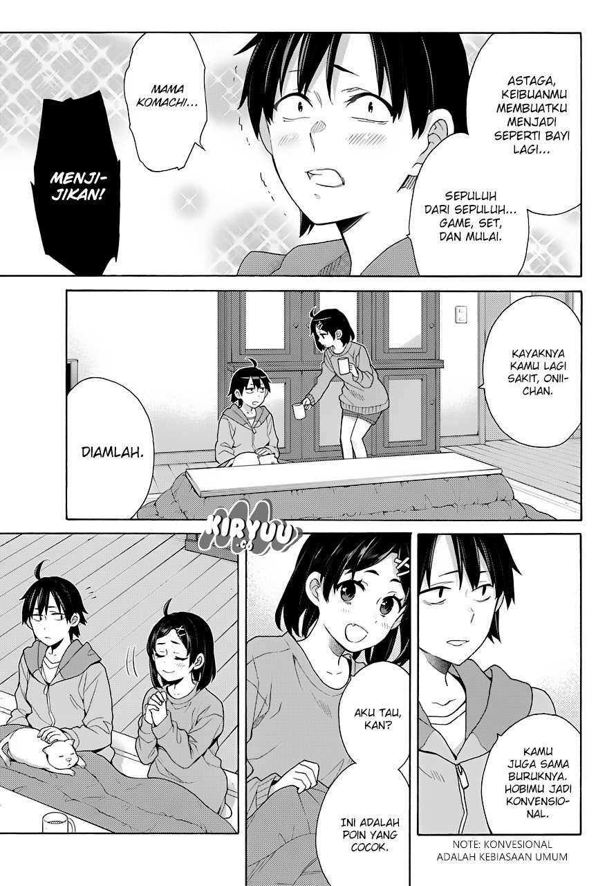 Yahari Ore no Seishun Love Comedy wa Machigatteiru.: Monologue Chapter 63 Gambar 26