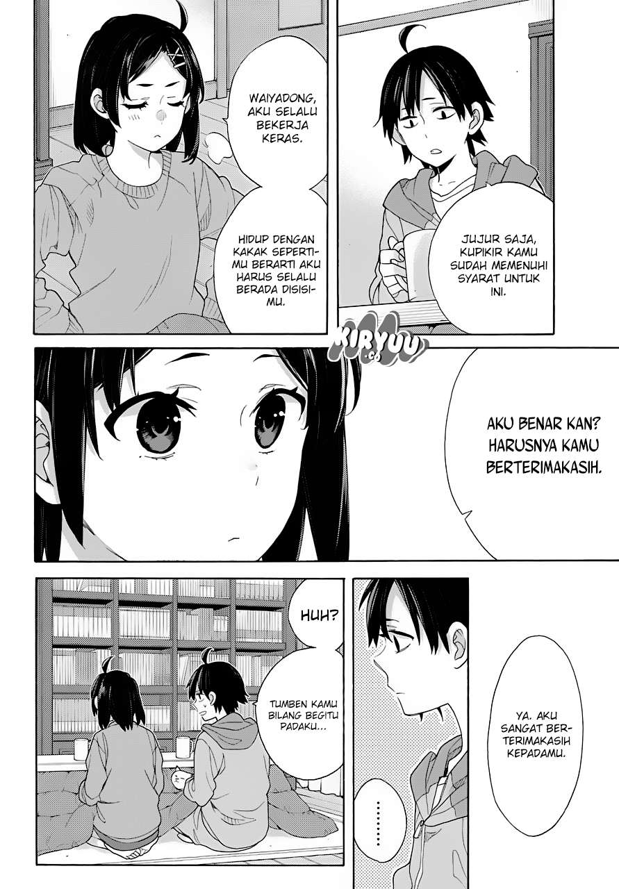 Yahari Ore no Seishun Love Comedy wa Machigatteiru.: Monologue Chapter 63 Gambar 29