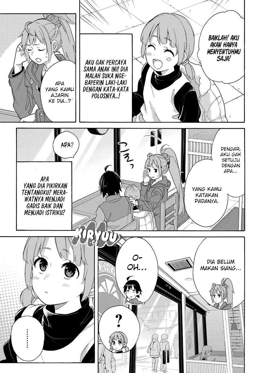 Yahari Ore no Seishun Love Comedy wa Machigatteiru.: Monologue Chapter 63 Gambar 9