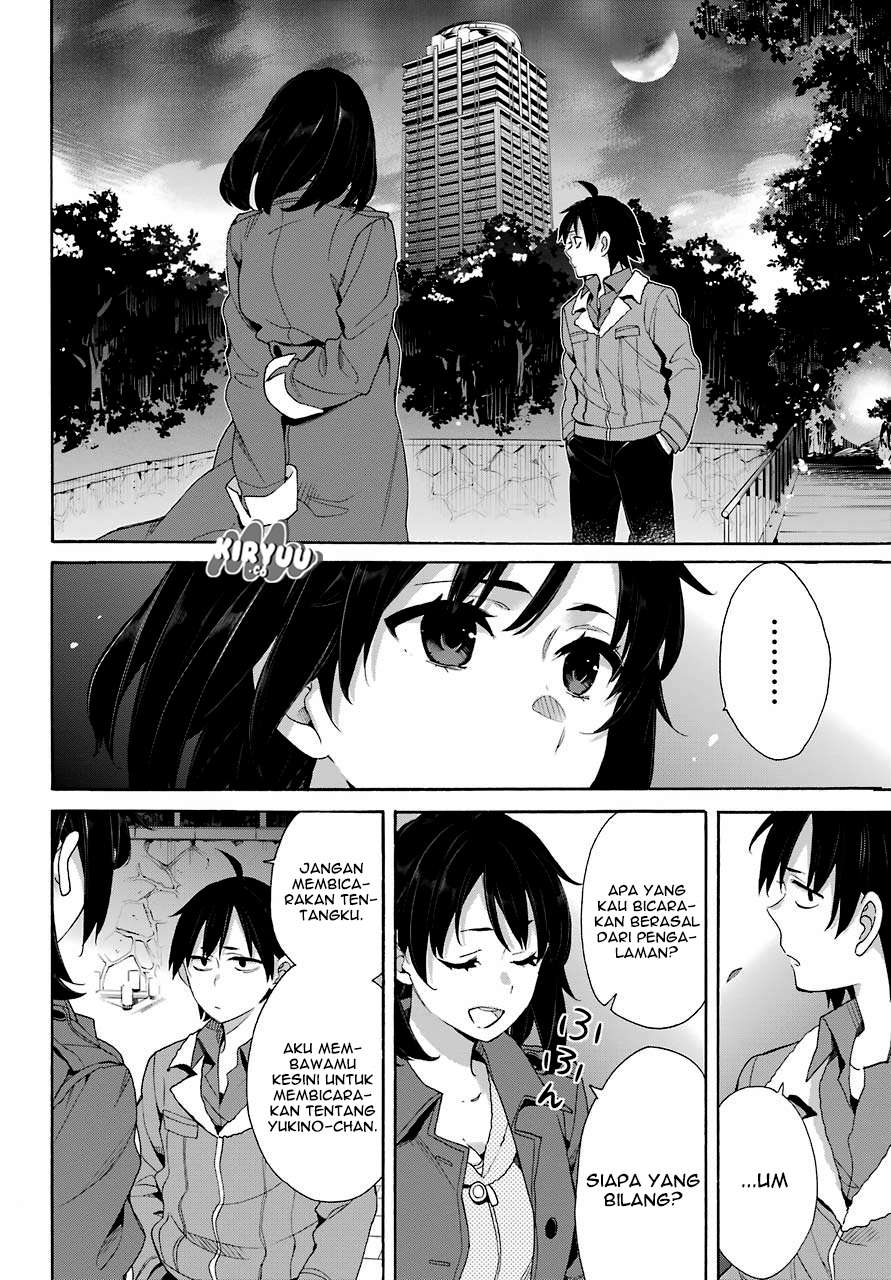 Yahari Ore no Seishun Love Comedy wa Machigatteiru.: Monologue Chapter 62 Gambar 14