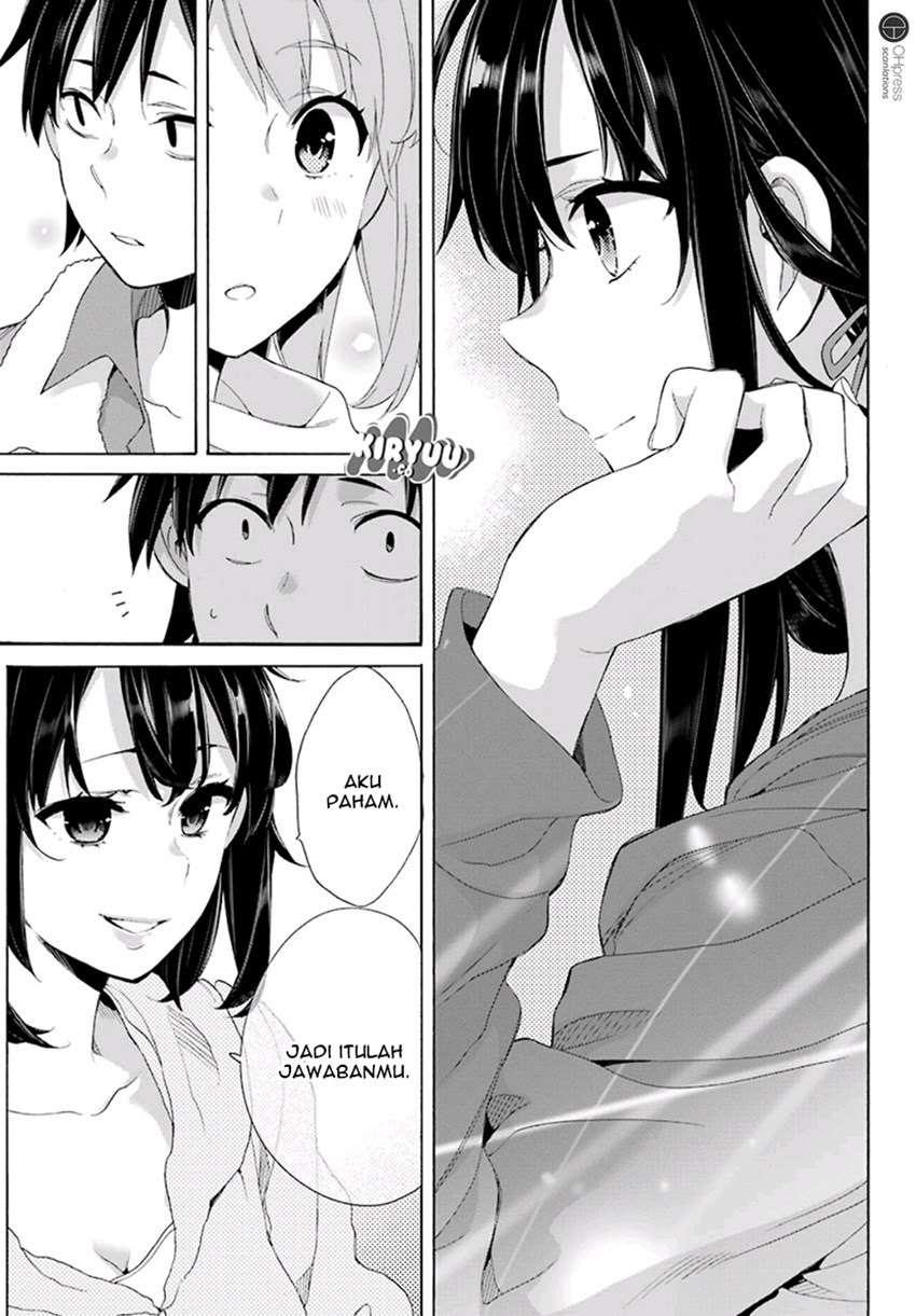 Yahari Ore no Seishun Love Comedy wa Machigatteiru.: Monologue Chapter 61 Gambar 19