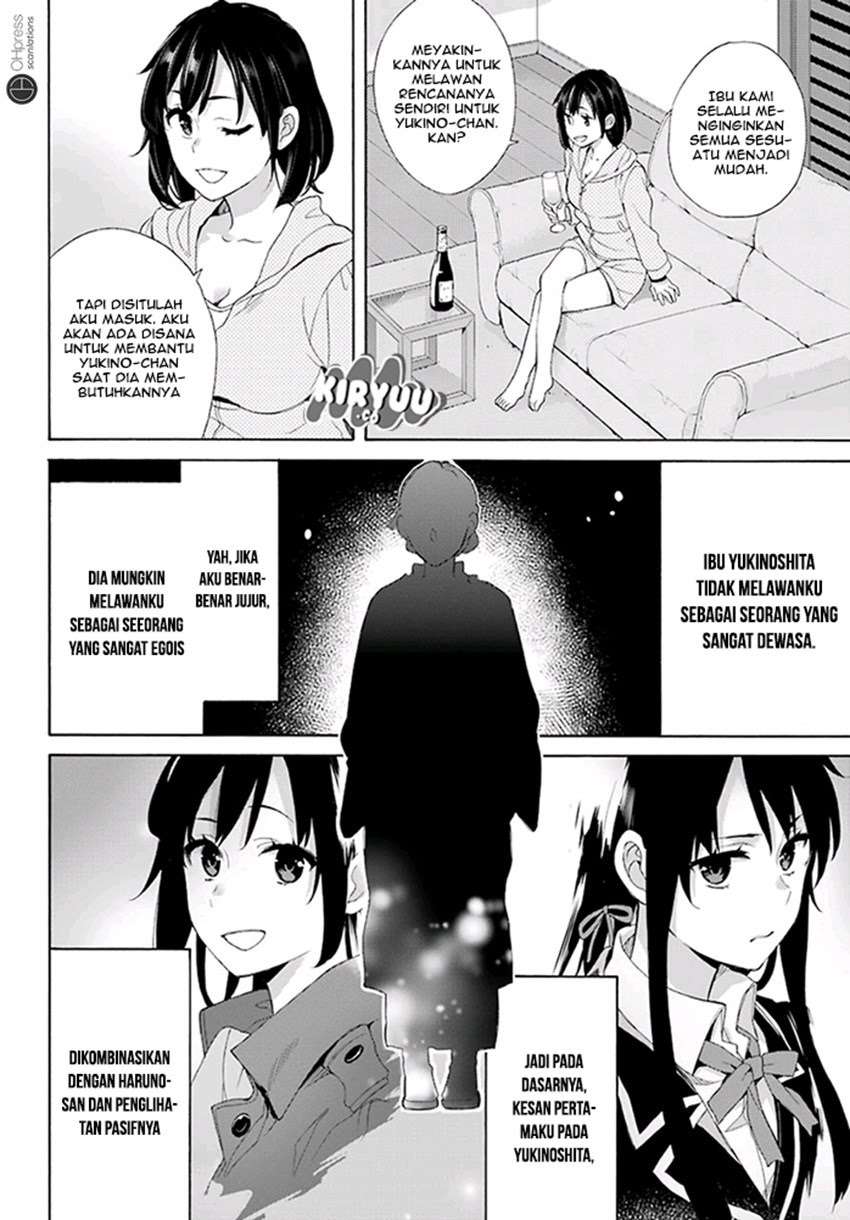 Yahari Ore no Seishun Love Comedy wa Machigatteiru.: Monologue Chapter 61 Gambar 22