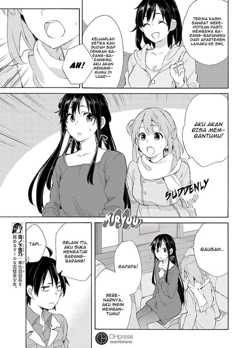 Yahari Ore no Seishun Love Comedy wa Machigatteiru.: Monologue Chapter 61 Gambar 25