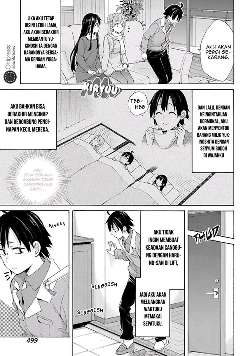 Yahari Ore no Seishun Love Comedy wa Machigatteiru.: Monologue Chapter 61 Gambar 29