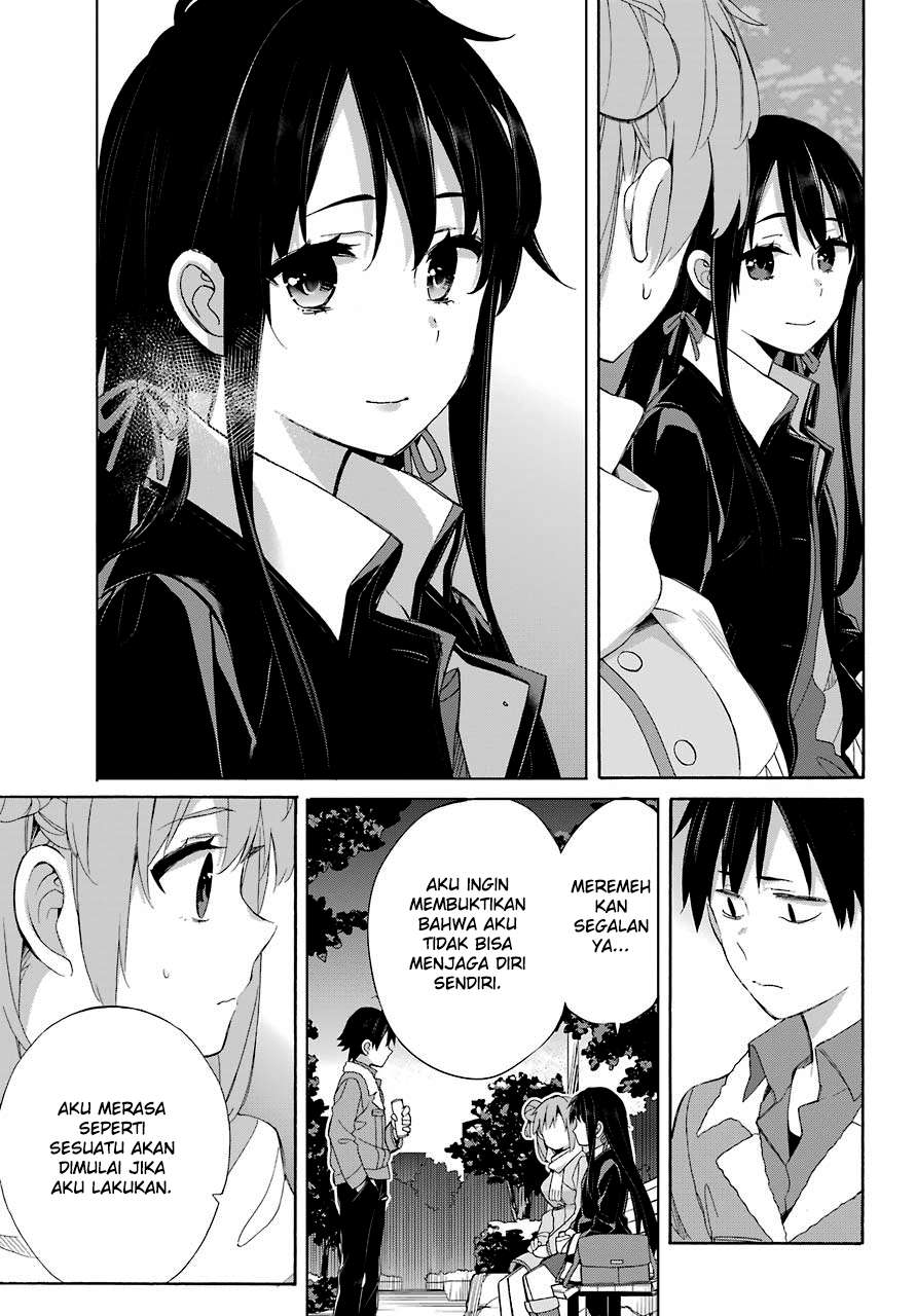 Yahari Ore no Seishun Love Comedy wa Machigatteiru.: Monologue Chapter 60 Gambar 35