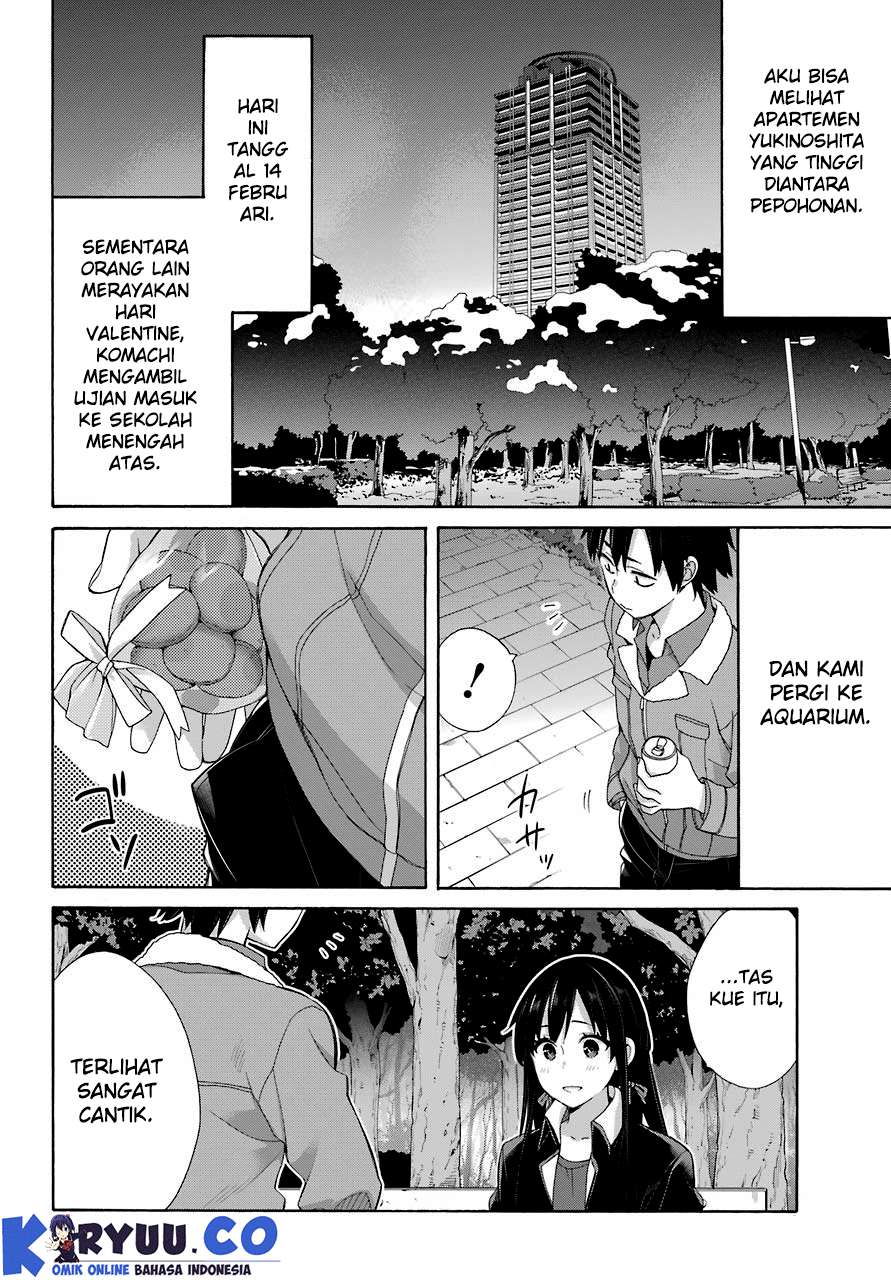 Yahari Ore no Seishun Love Comedy wa Machigatteiru.: Monologue Chapter 60 Gambar 6