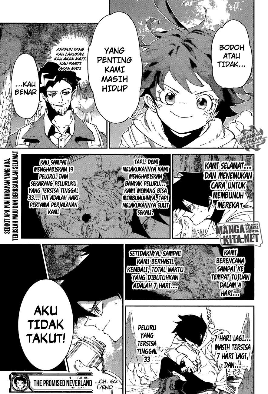 The Promised Neverland Chapter 62 Gambar 20