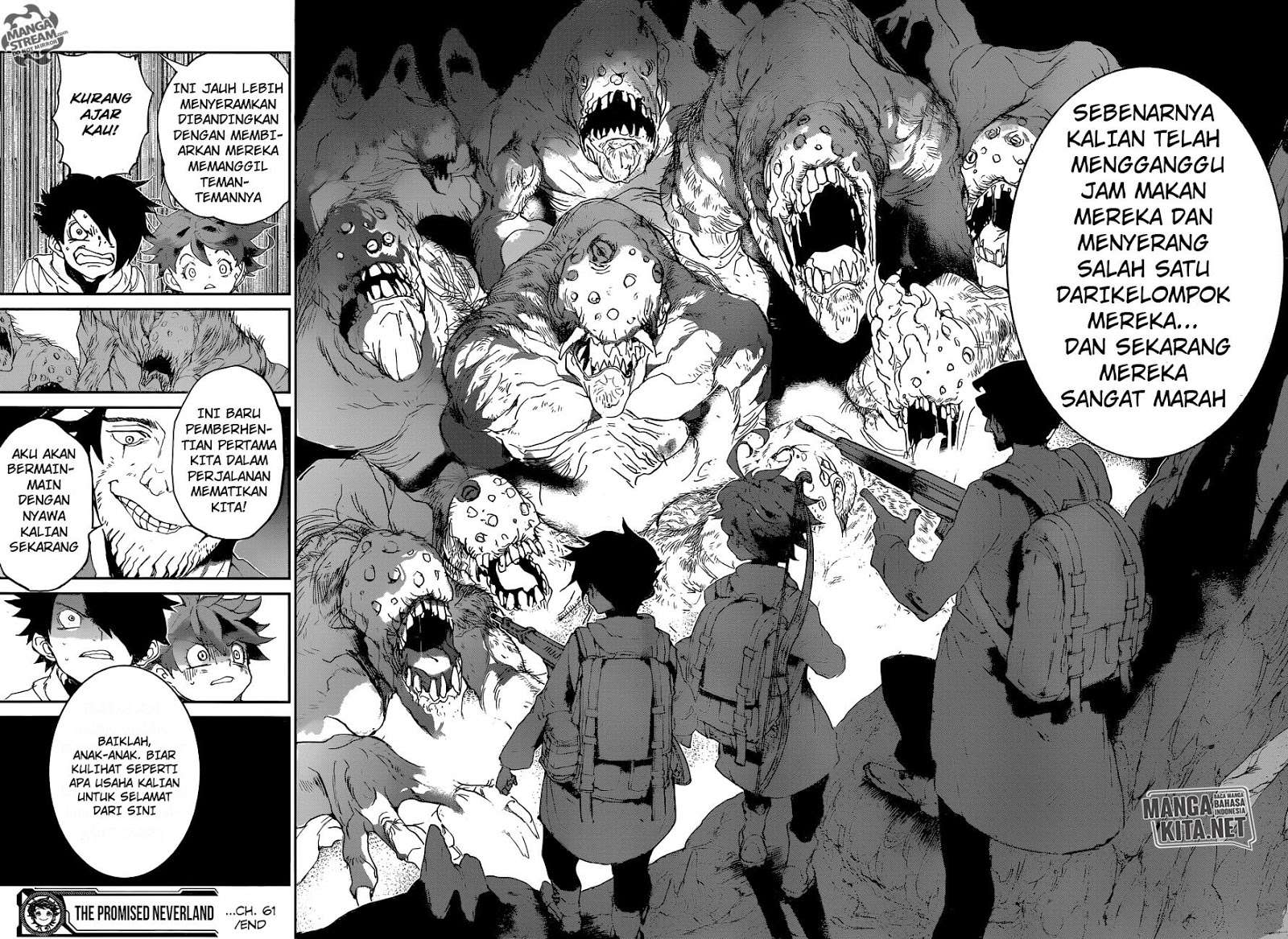 The Promised Neverland Chapter 61 Gambar 18