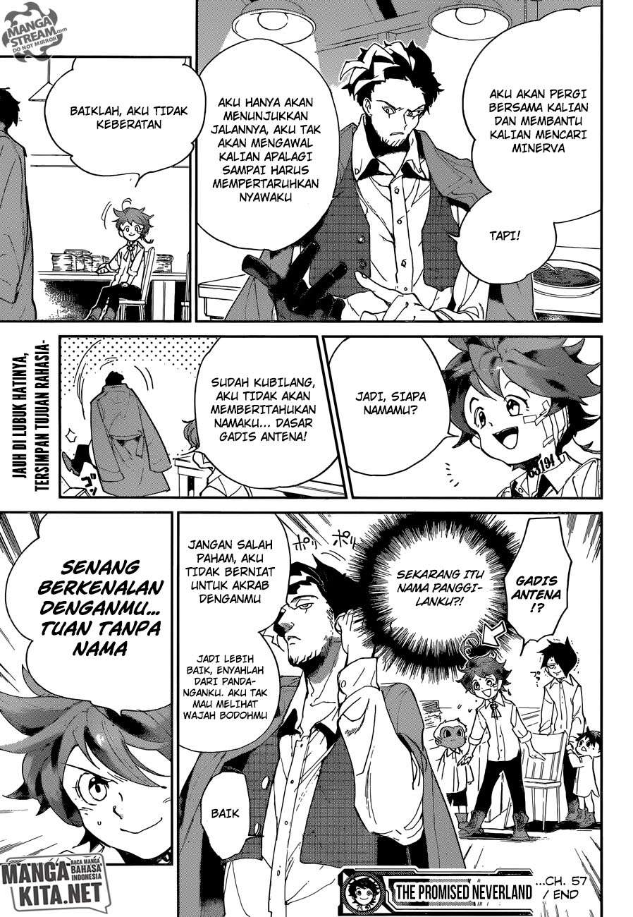 The Promised Neverland Chapter 57 Gambar 20