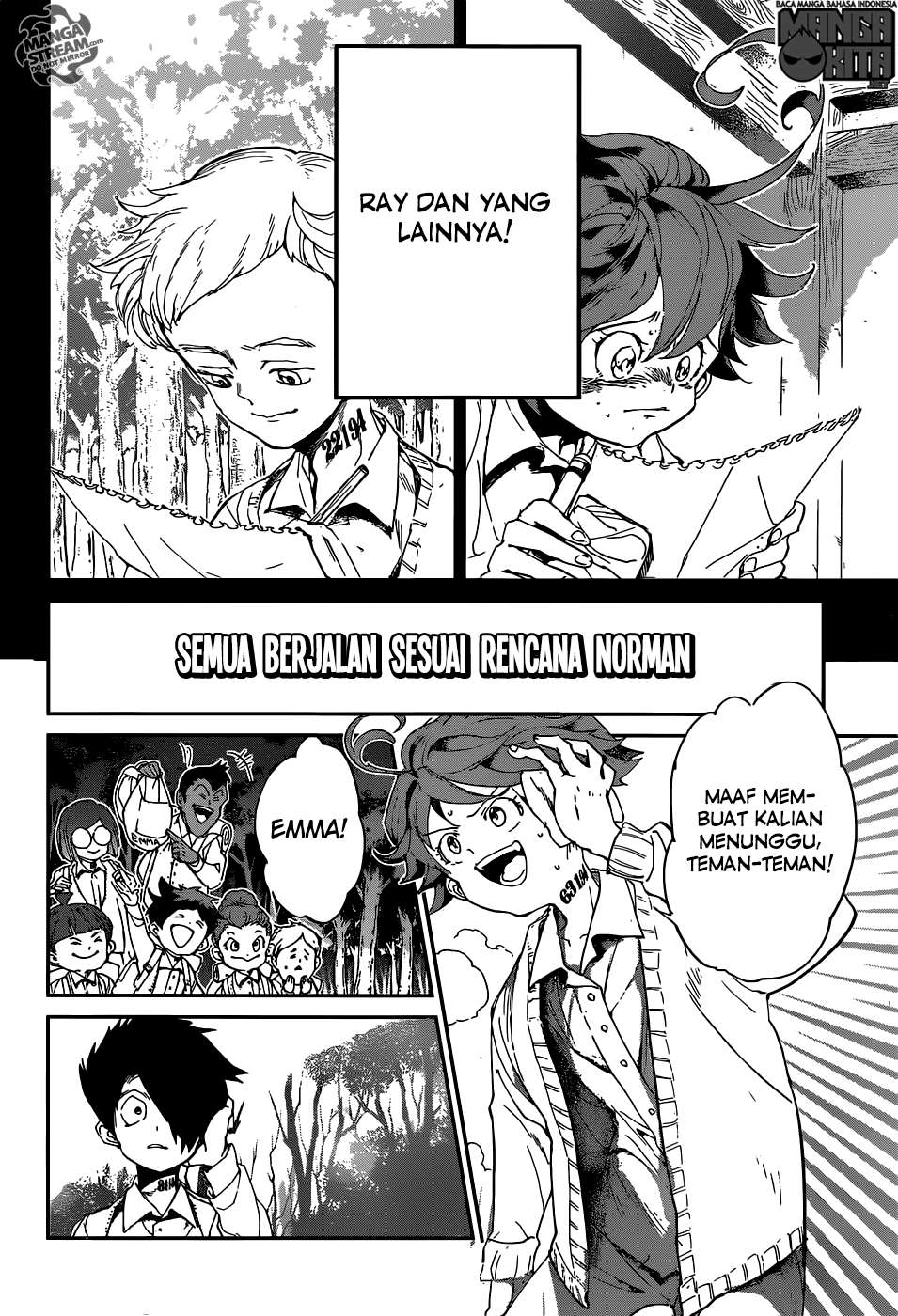 The Promised Neverland Chapter 34 Gambar 12