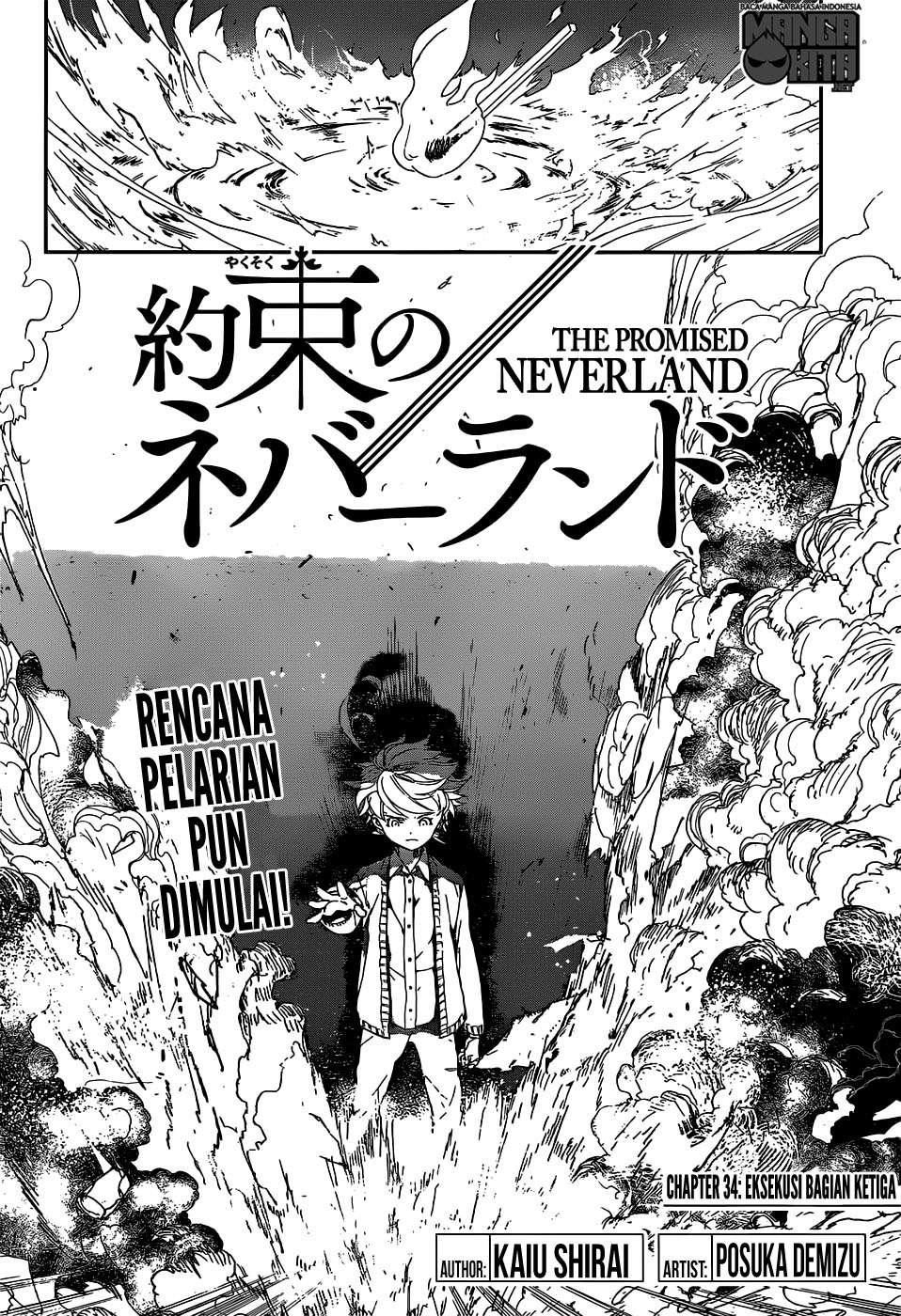 The Promised Neverland Chapter 34 Gambar 6