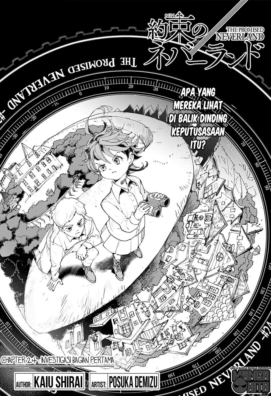 The Promised Neverland Chapter 24 Gambar 3
