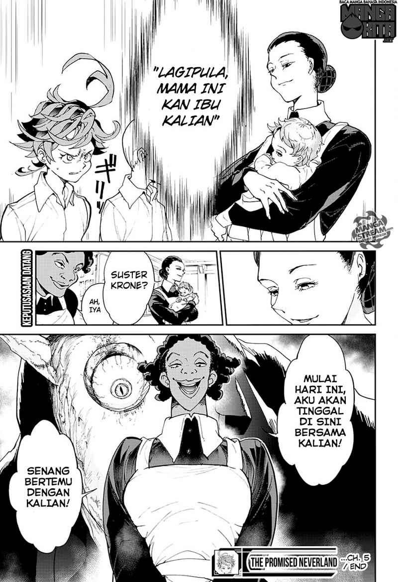 The Promised Neverland Chapter 5 Gambar 20