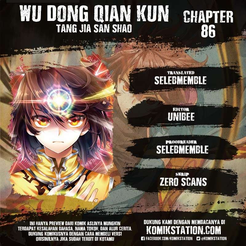 Baca Manhua Wu Dong Qian Kun Chapter 86 Gambar 2