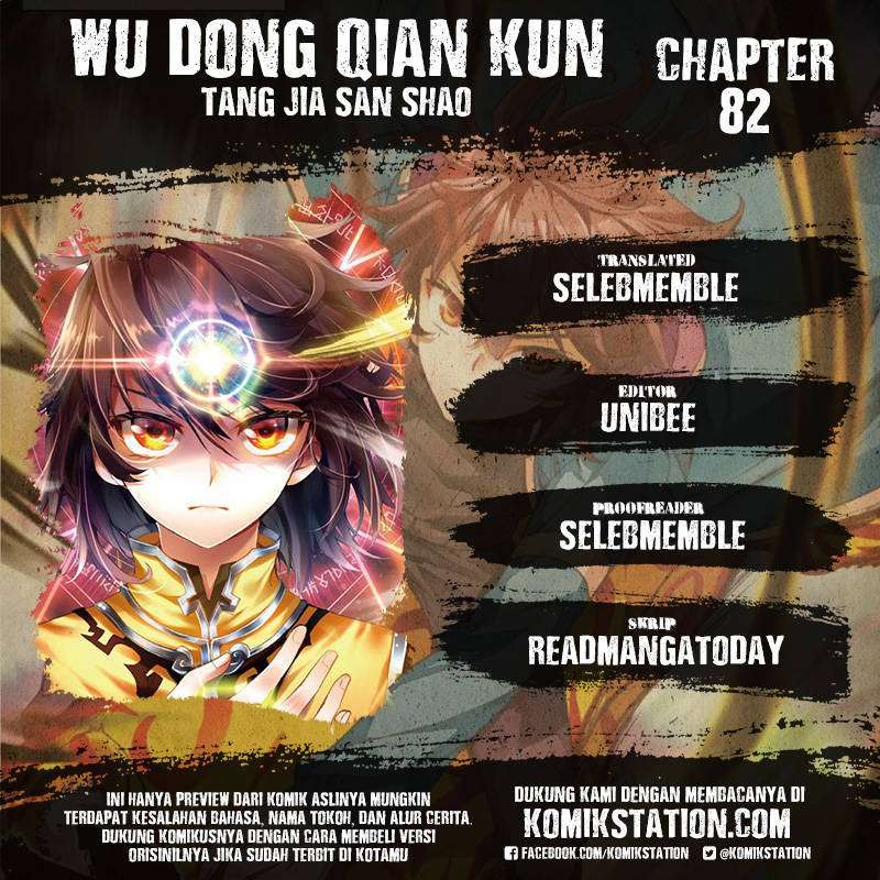 Baca Komik Wu Dong Qian Kun Chapter 82 Gambar 1