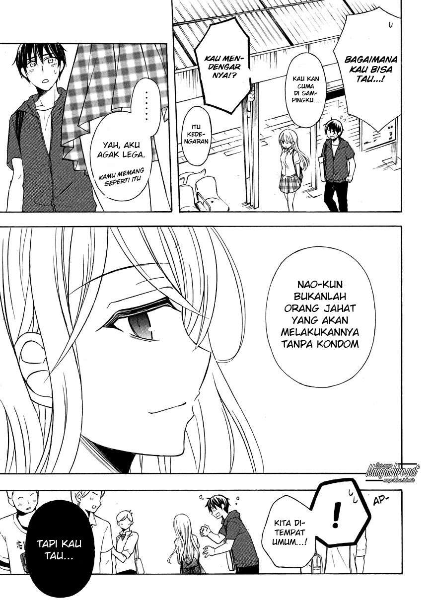 Watari-kun no xx ga Houkai Sunzen Chapter 33 Gambar 12