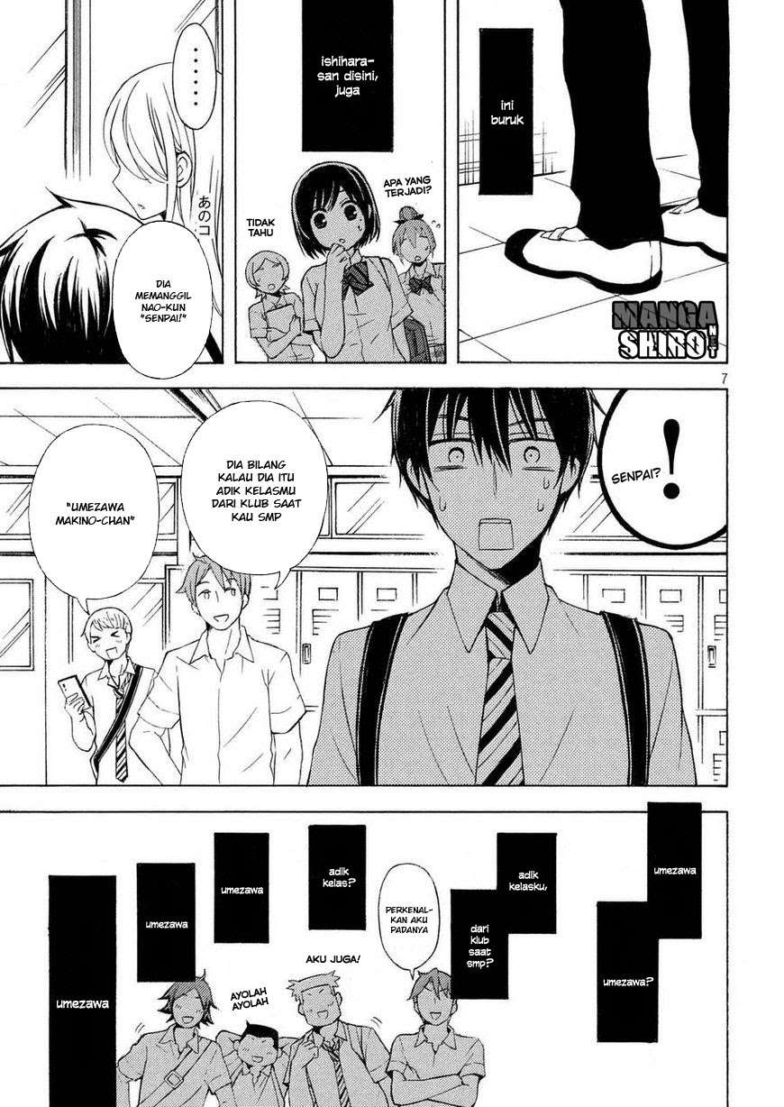 Watari-kun no xx ga Houkai Sunzen Chapter 27 Gambar 7