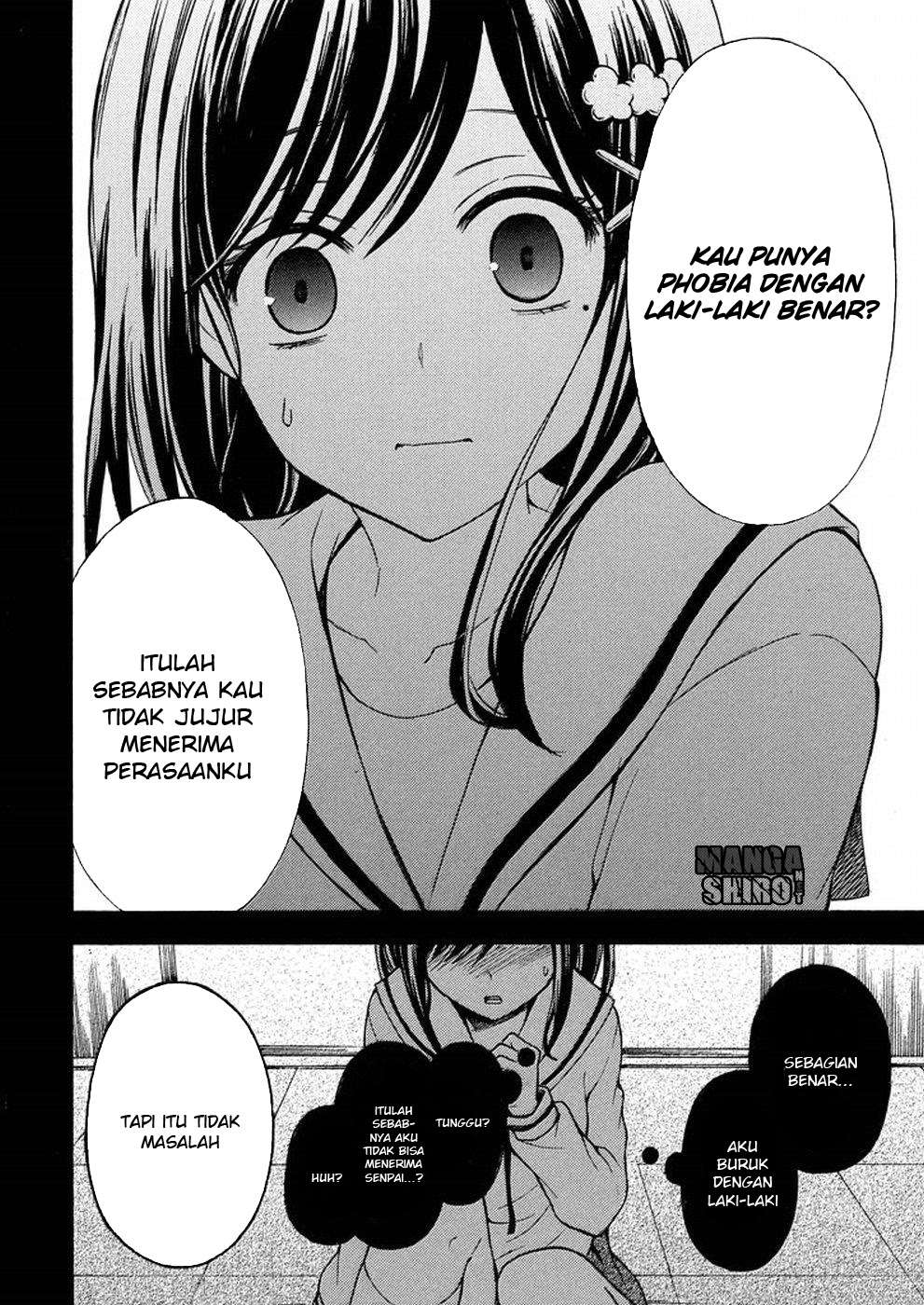 Watari-kun no xx ga Houkai Sunzen Chapter 17 Gambar 24