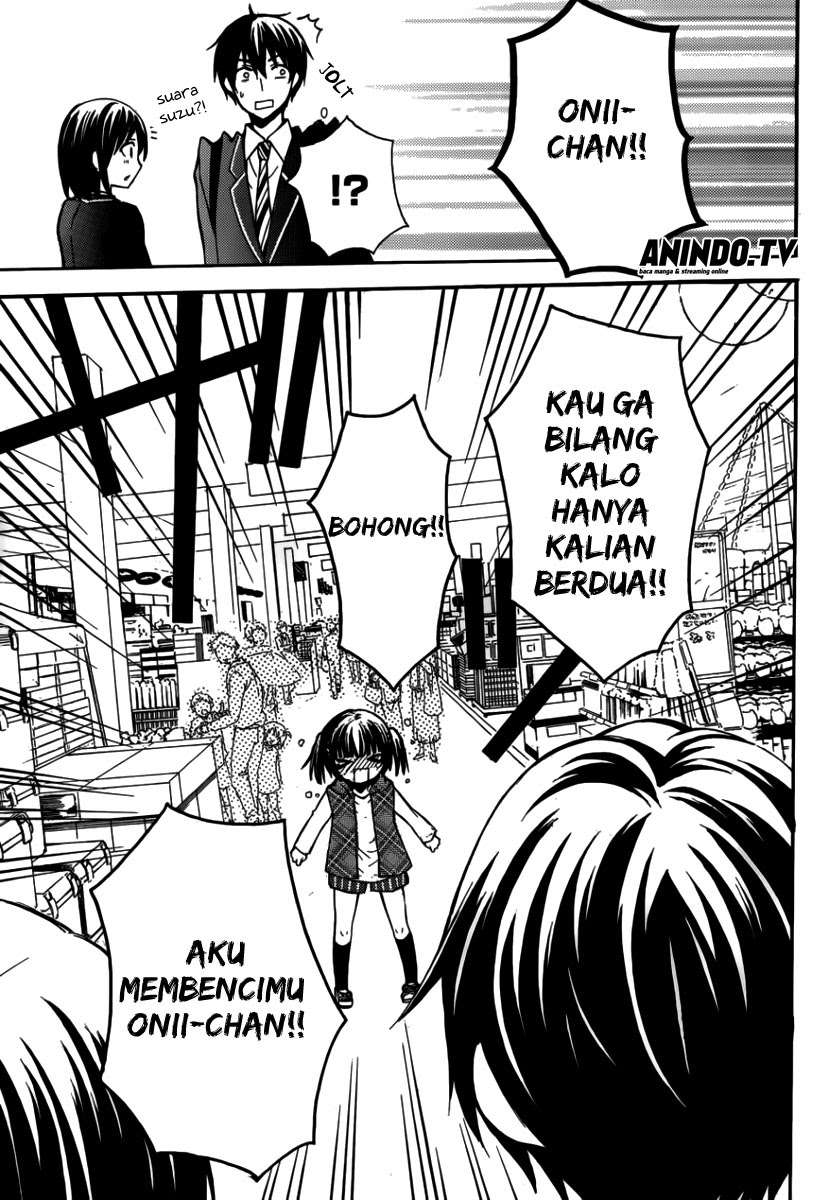 Watari-kun no xx ga Houkai Sunzen Chapter 3 Gambar 21