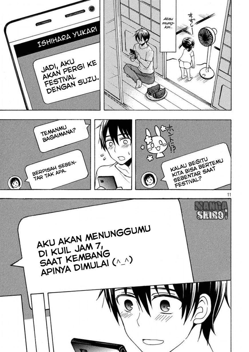 Watari-kun no xx ga Houkai Sunzen Chapter 30 Gambar 12