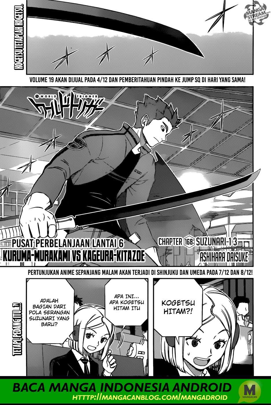 Baca Komik World Trigger Chapter 168 Gambar 1