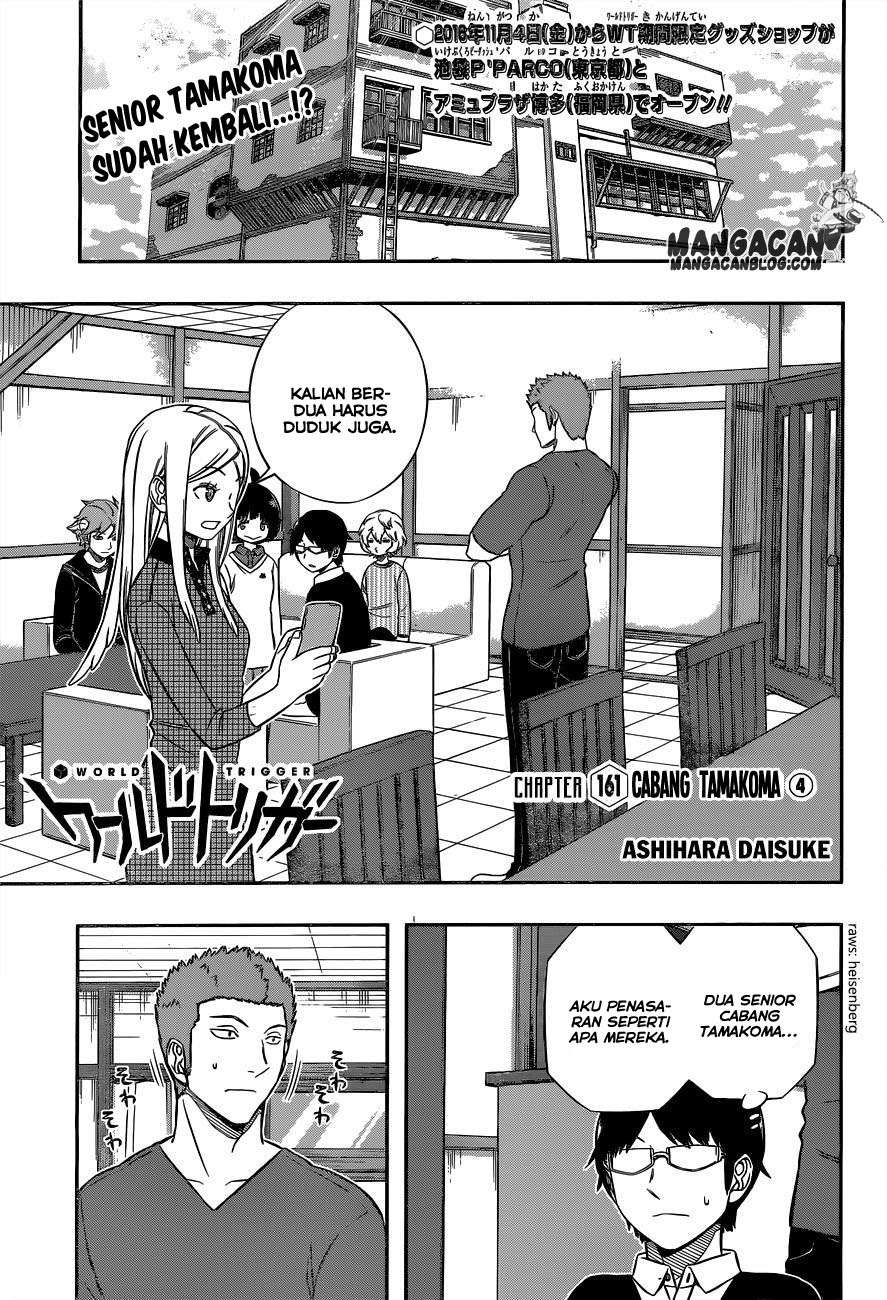 Baca Komik World Trigger Chapter 161 Gambar 1