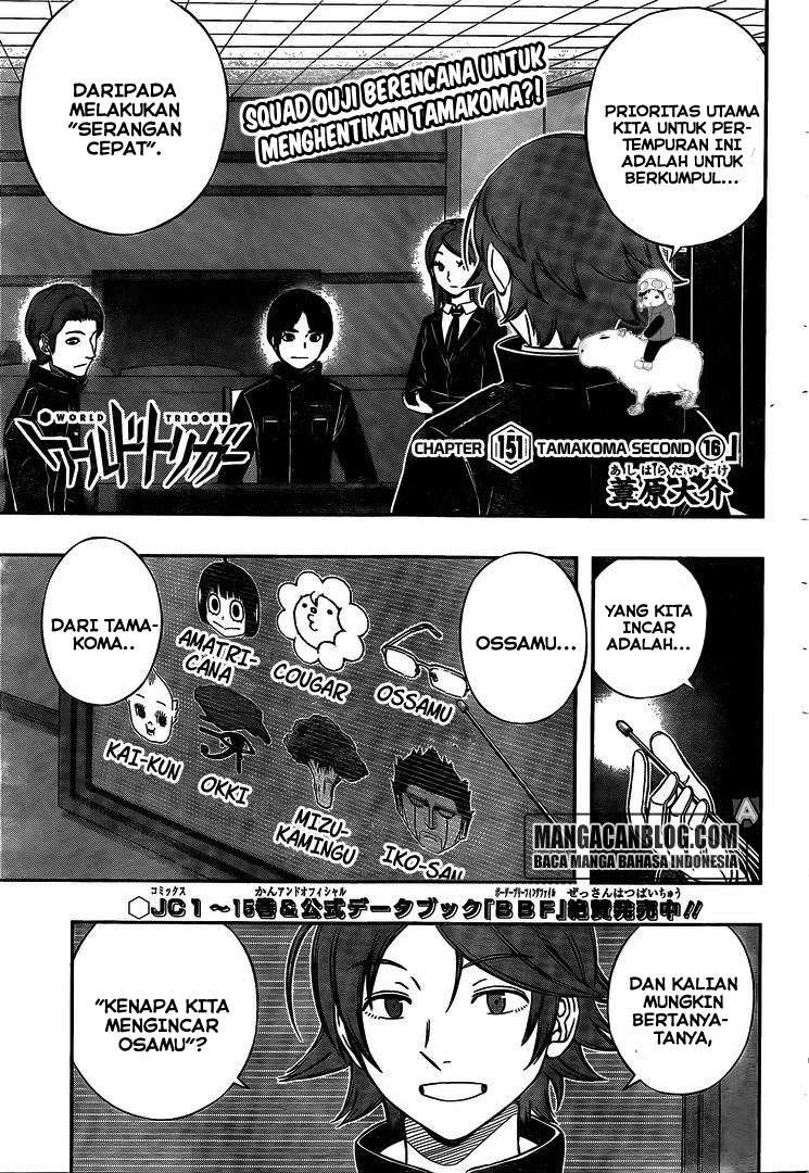 Baca Komik World Trigger Chapter 151 Gambar 1