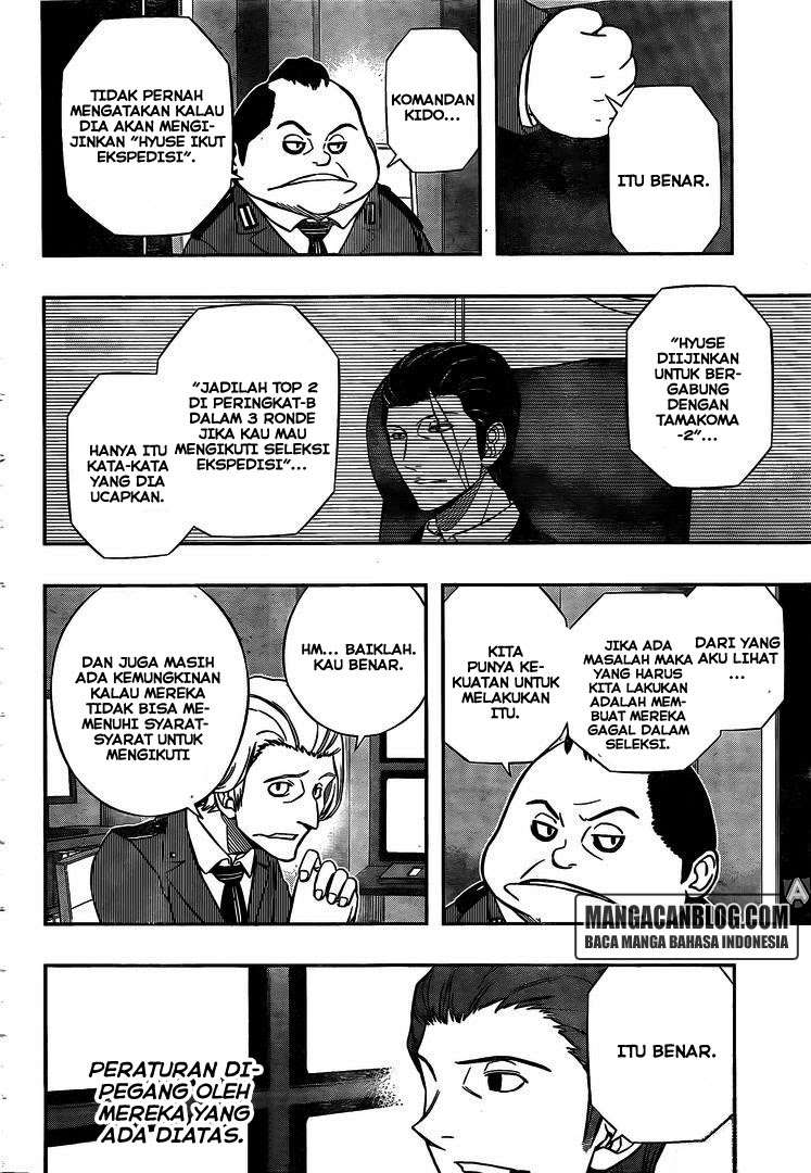 World Trigger Chapter 151 Gambar 16