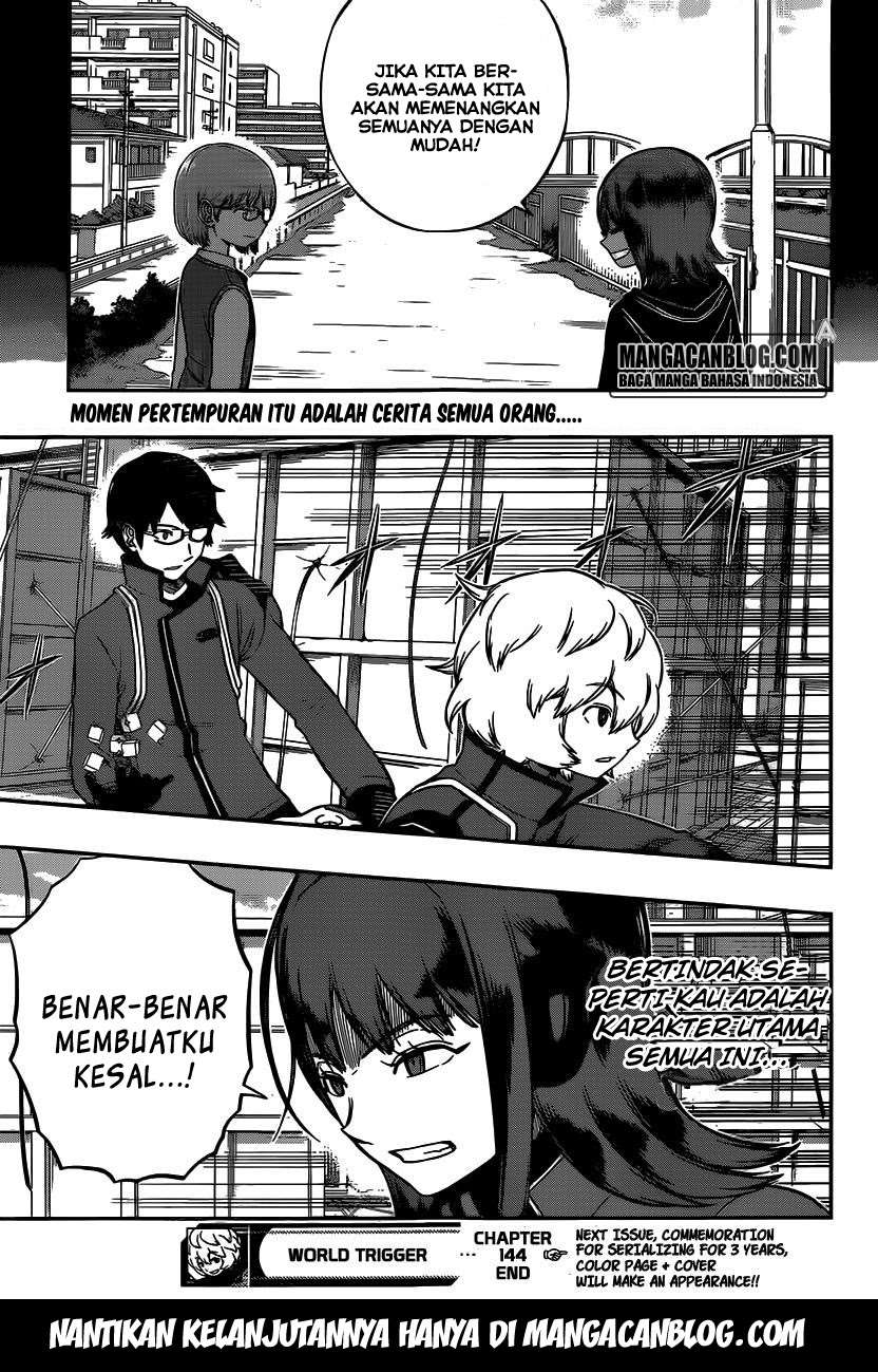 World Trigger Chapter 144 Gambar 18