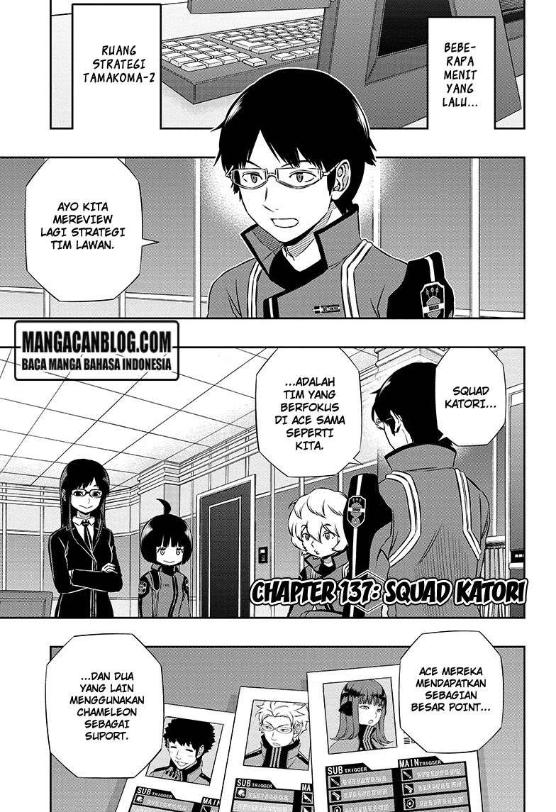 Baca Komik World Trigger Chapter 137 Gambar 1