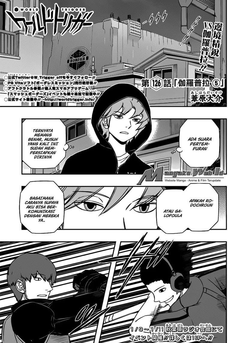 Baca Komik World Trigger Chapter 126 Gambar 1