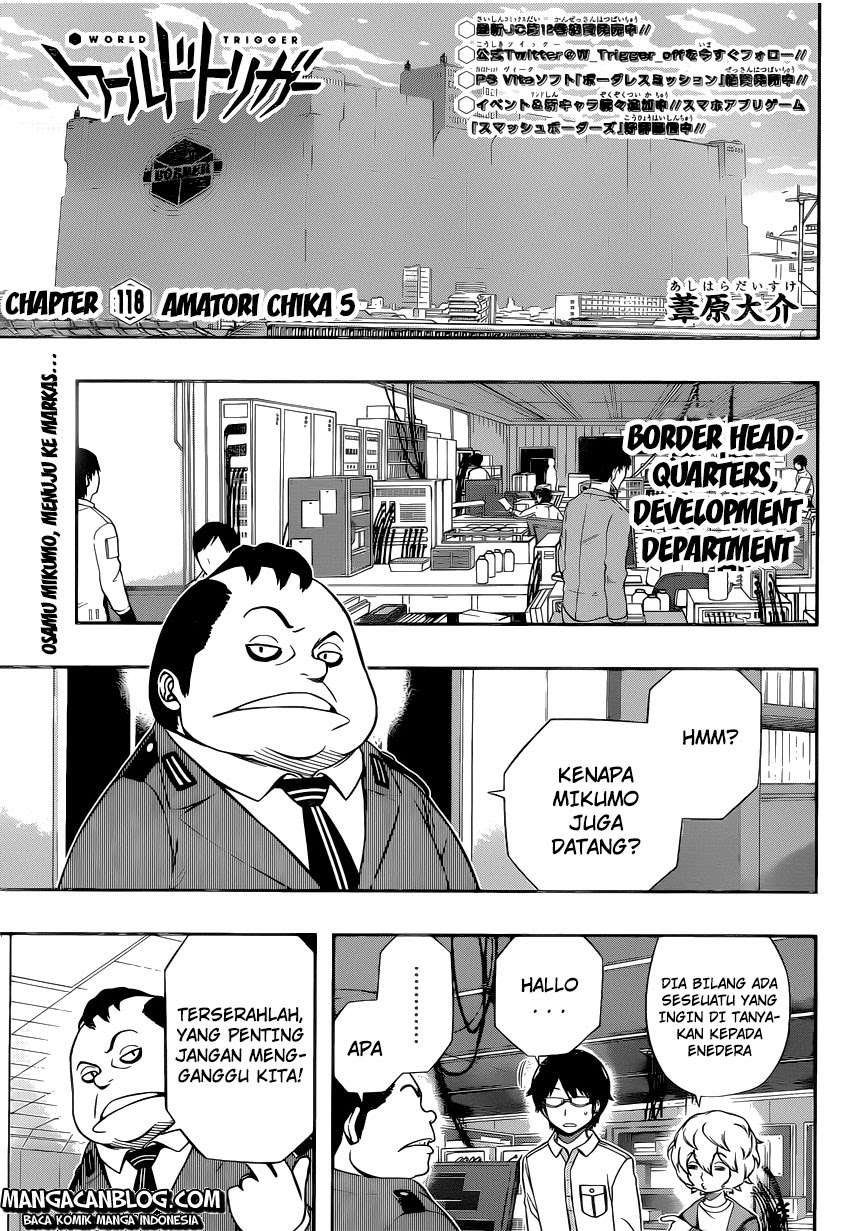 Baca Manga World Trigger Chapter 118 Gambar 2