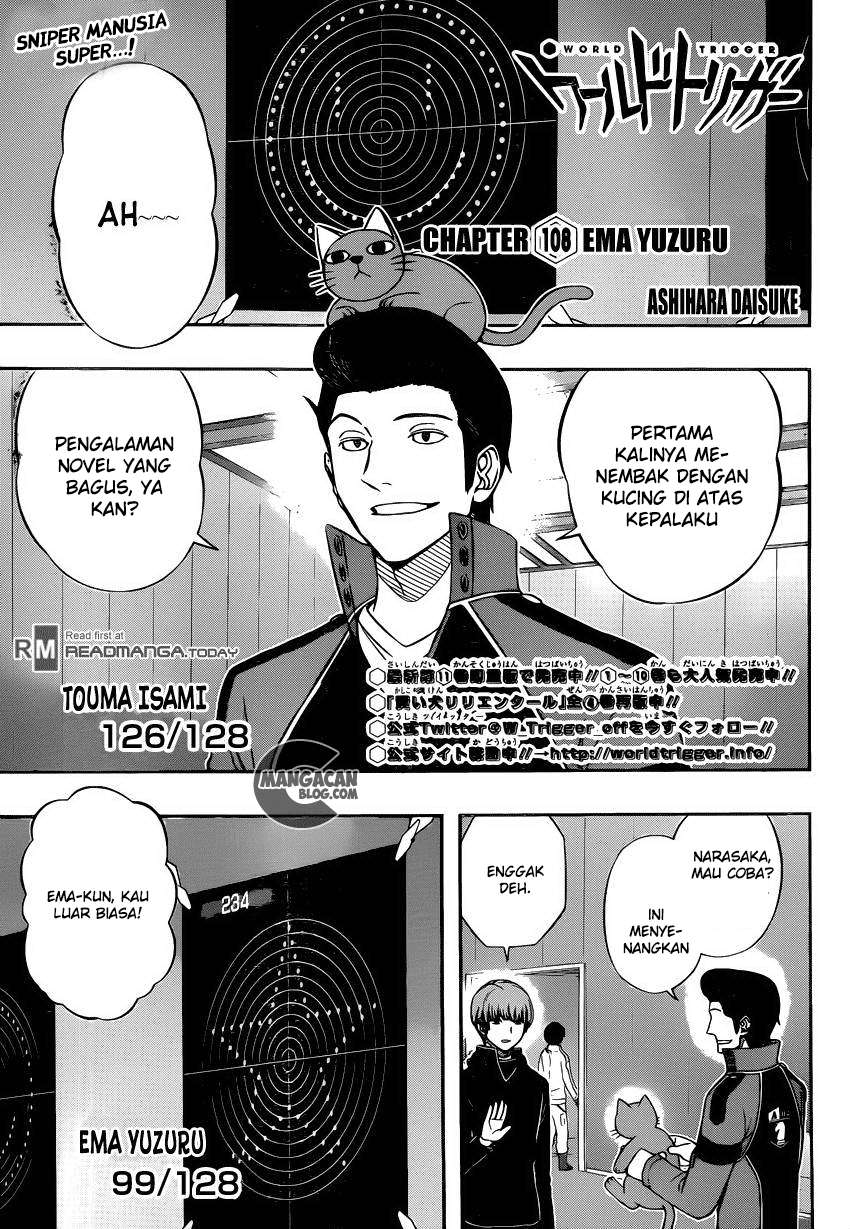 Baca Komik World Trigger Chapter 108 Gambar 1