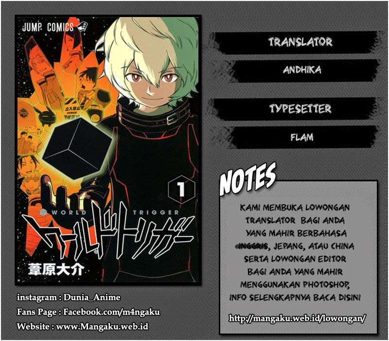 Baca Komik World Trigger Chapter 101 Gambar 1