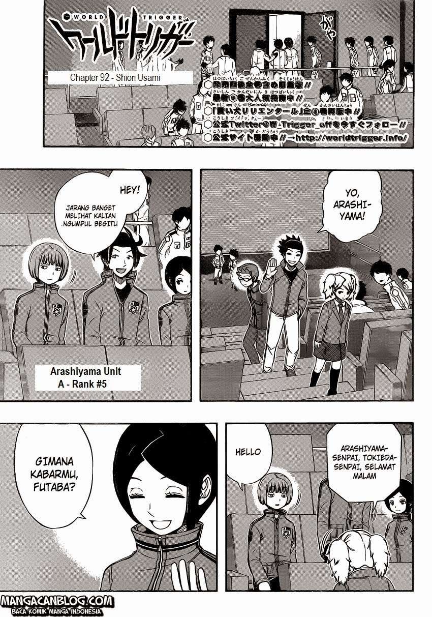 Baca Manga World Trigger Chapter 92 Gambar 2